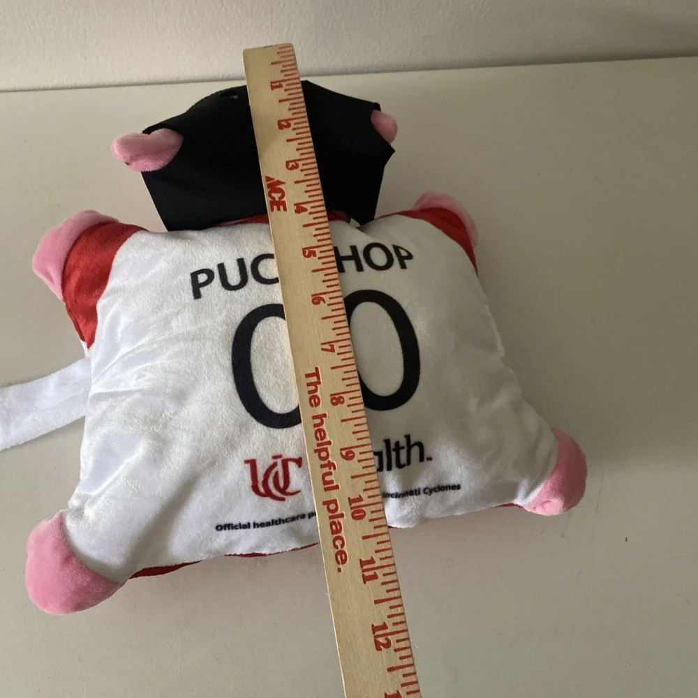 Cincinnati Cyclones Puckchop Mascot Plush Hockey Game Giveaway Pillow Pet